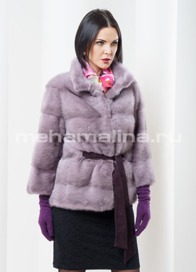 фото Шуба из норки  модель № S-347