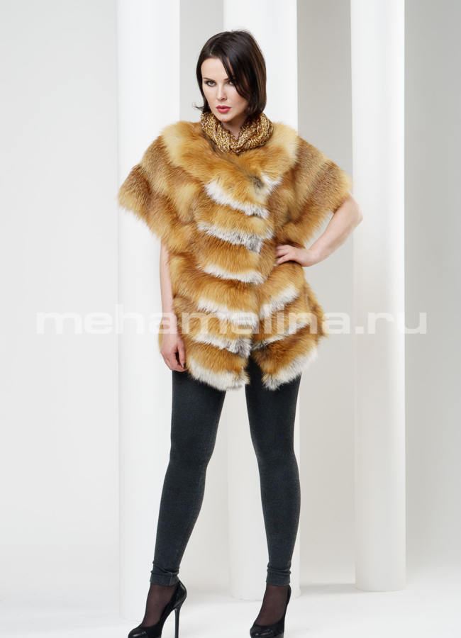 фото Жакет из лисы модель № S-193