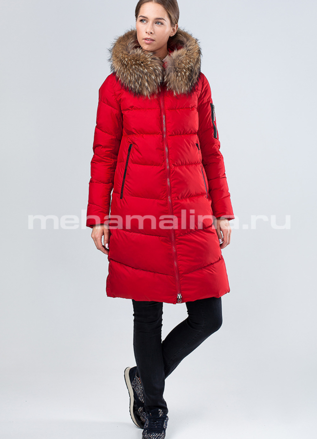 фото Пуховик с капюшоном модель № П-266