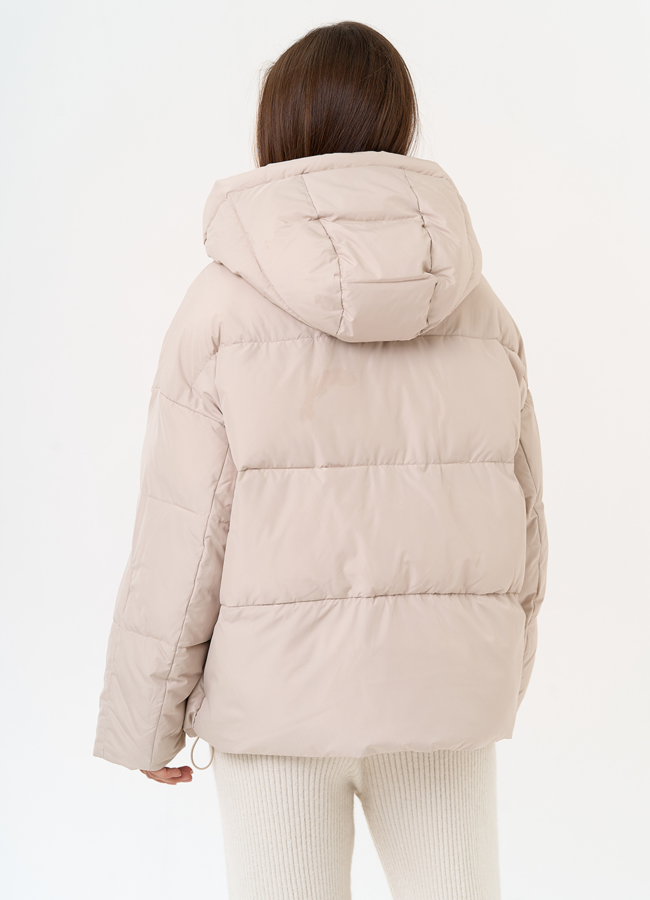 Женский короткий пуховик с капюшоном модель № 31587 в рассрочку Женский короткий пуховик с капюшоном модель № 31587 в рассрочку