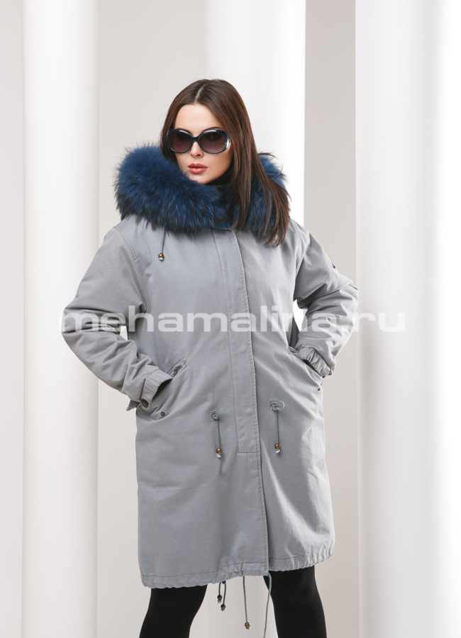 Женская парка модель № П-134 универмаг малина