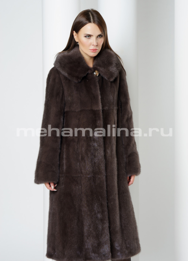 Норковая шуба модель № S-635 в рассрочку