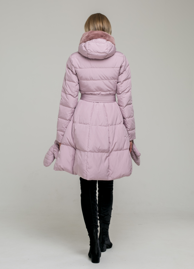 Пуховик ODRI с рукавицами  модель № П-249 в рассрочку