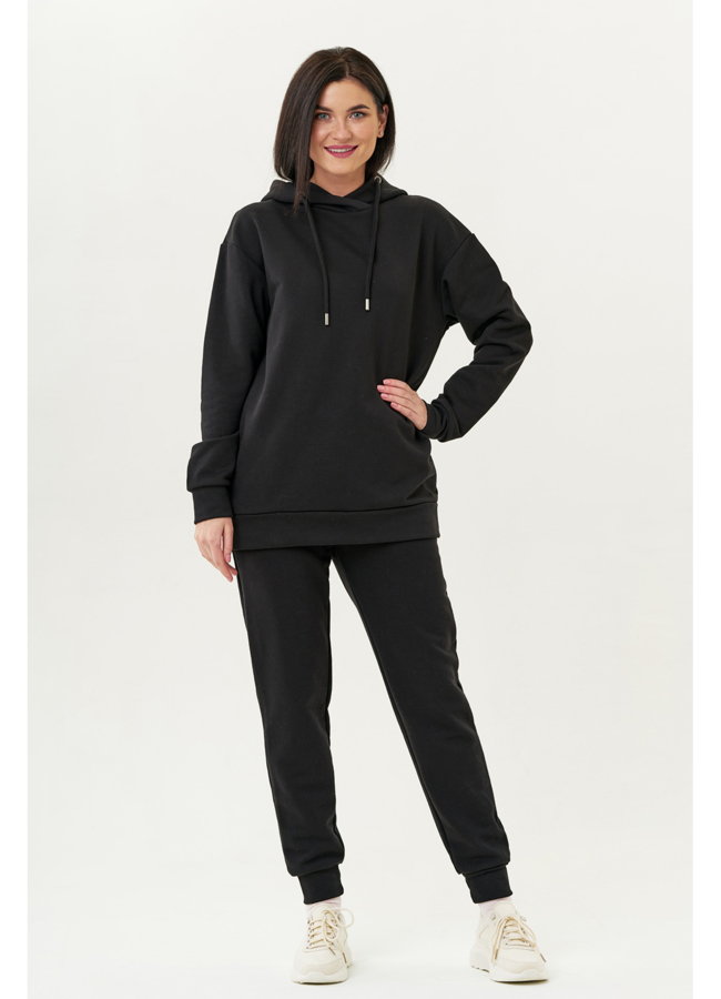 Брюки женские  модель № 21197 меха малина