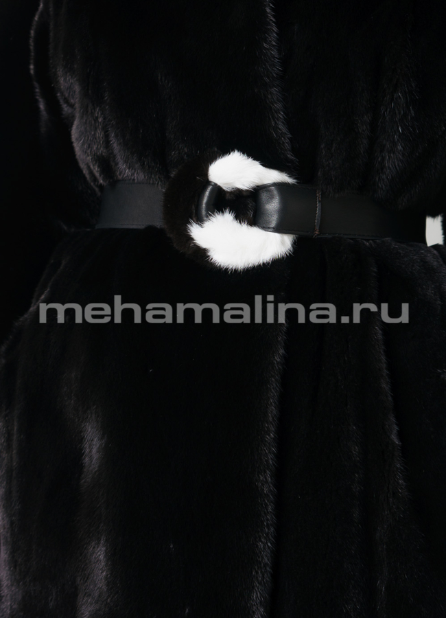 Норковая шуба  модель № S-647 универмаг малина