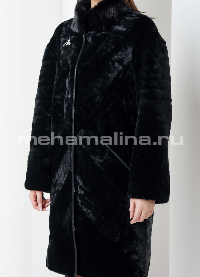 Шуба мутон модель № S-564 в кредит