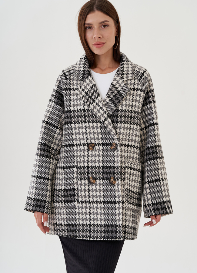 Пальто женское двубортное с английским воротником модель № 81425 универмаг малина Пальто женское двубортное с английским воротником модель № 81425 универмаг малина