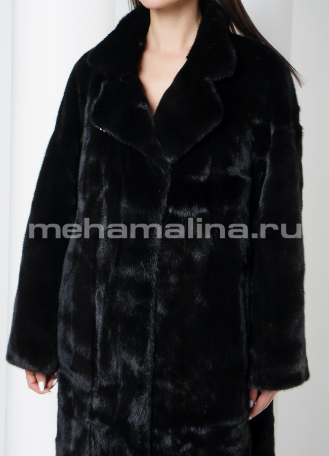 Шуба из норки модель № S-706 в рассрочку