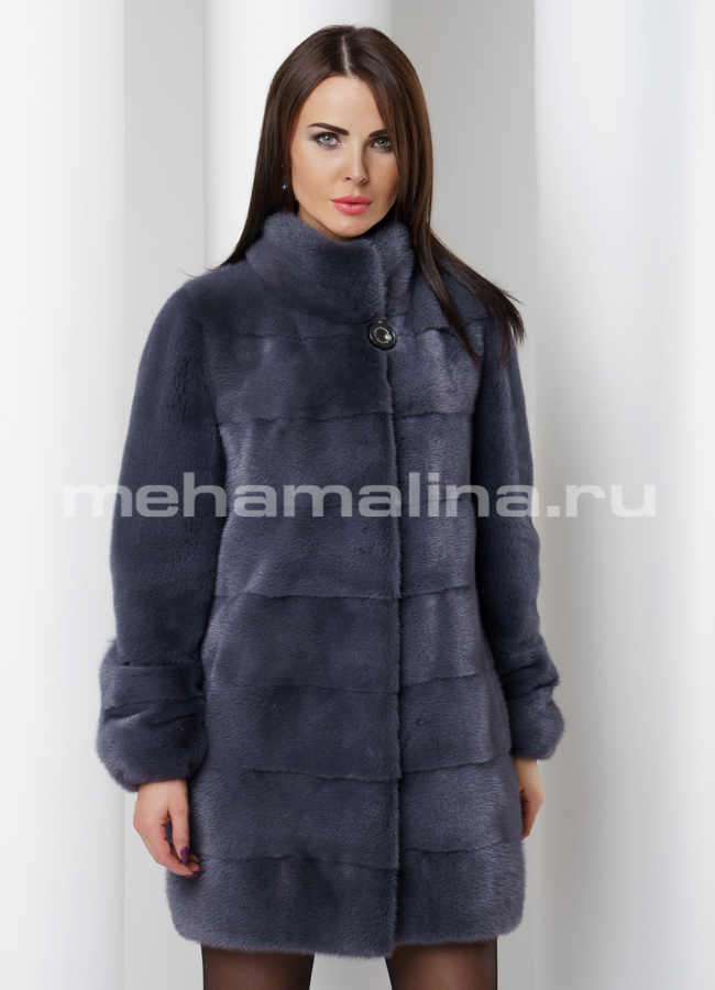 Шуба из скандинавской норки модель № S-507 в рассрочку