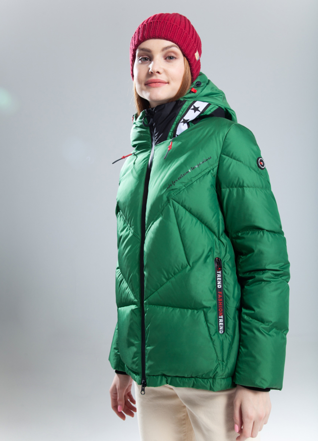 Пуховик женский модель № 310 в кредит