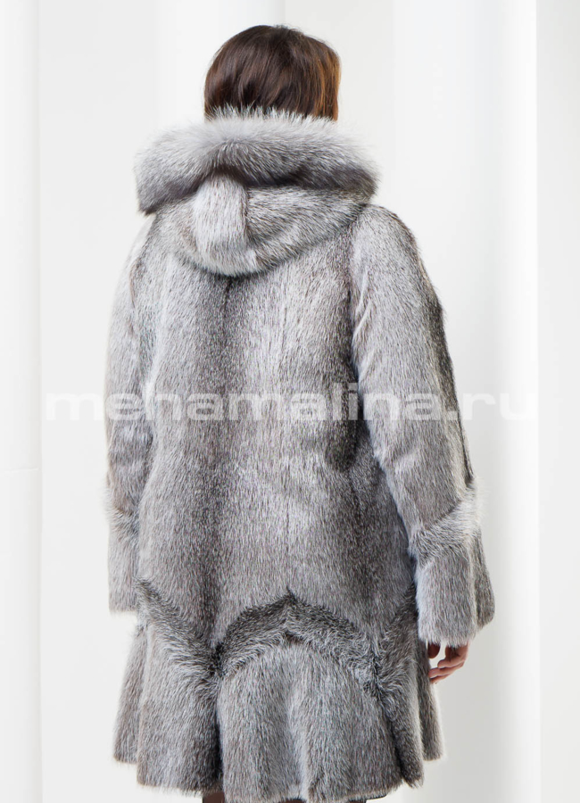 Шуба из нутрии модель № S-404 в рассрочку
