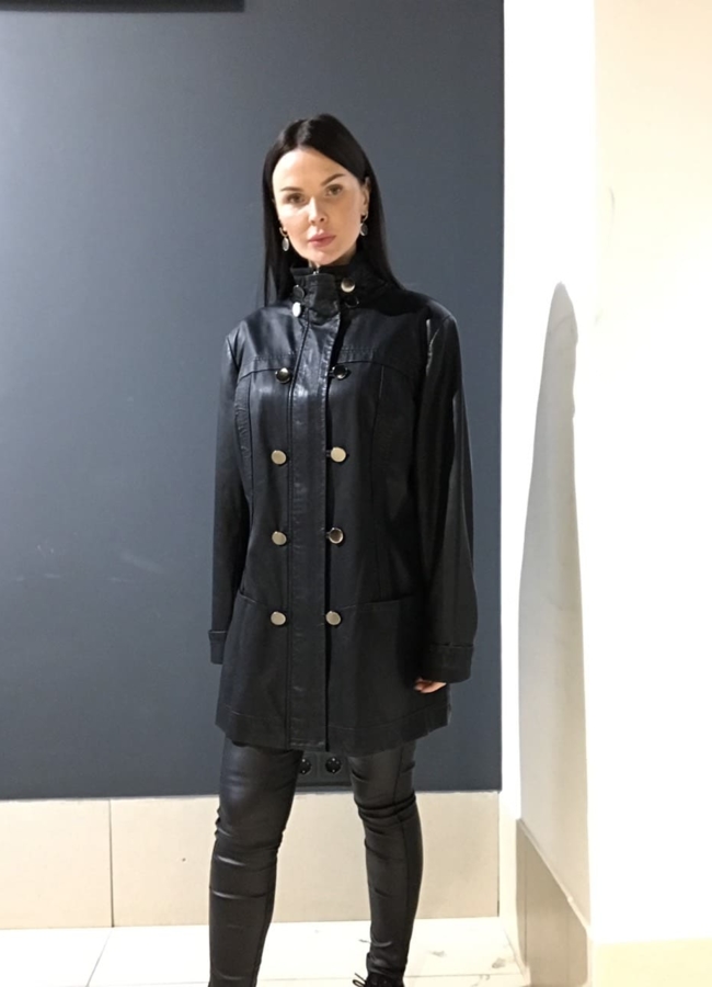 Куртка из эко кожи  модель № 10-12 в рассрочку