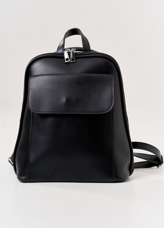 фото Рюкзак женский черного цвета модель № 5819-3