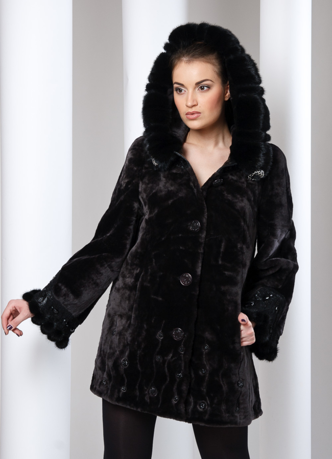 фото Шуба астраган модель № S-14