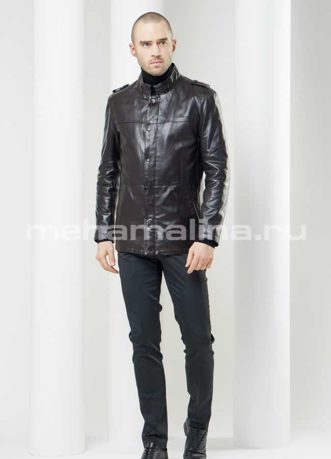 Куртка кожаная модель № KP-115 в рассрочку