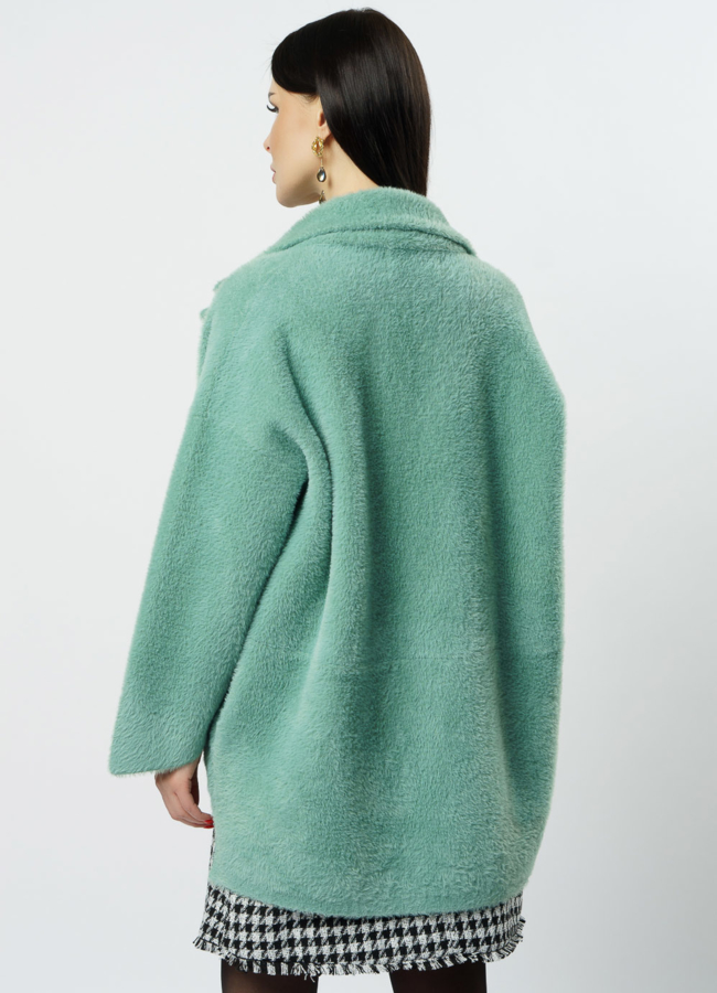 Женский кардиган в мятном цвете модель № 992 в кредит