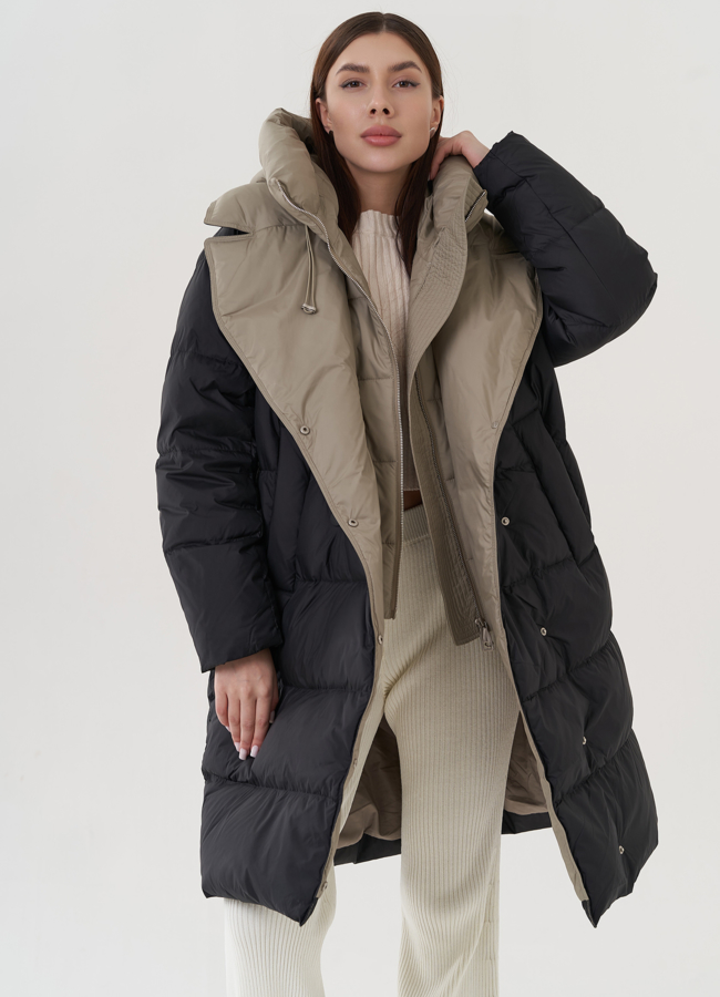 Женский пуховик модель № 25439 в кредит