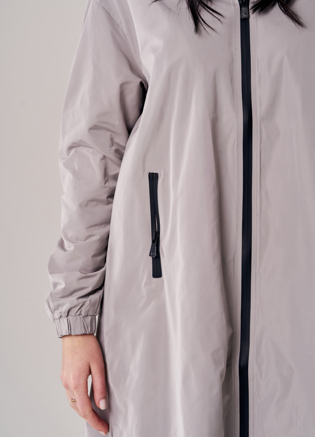 Плащ женский с капюшоном модель № 20776 универмаг малина