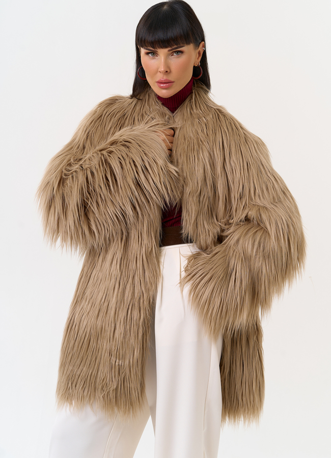 Женская шуба из эко меха с декоративным поясом модель № 31532 универмаг малина Женская шуба из эко меха с декоративным поясом модель № 31532 универмаг малина