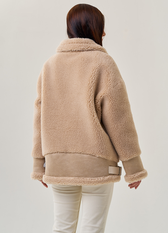 фото Женская куртка из шерсти модель № 19429