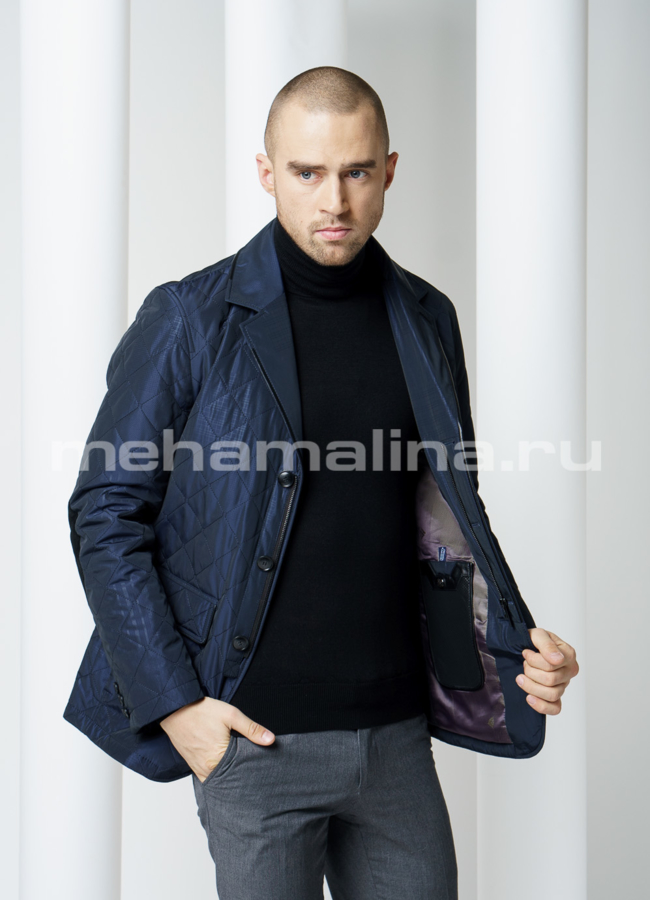 Куртка мужская, на пуговицах модель № KP-104 в кредит