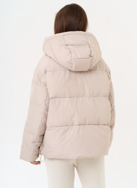 Женский короткий пуховик с капюшоном Женский короткий пуховик с капюшоном