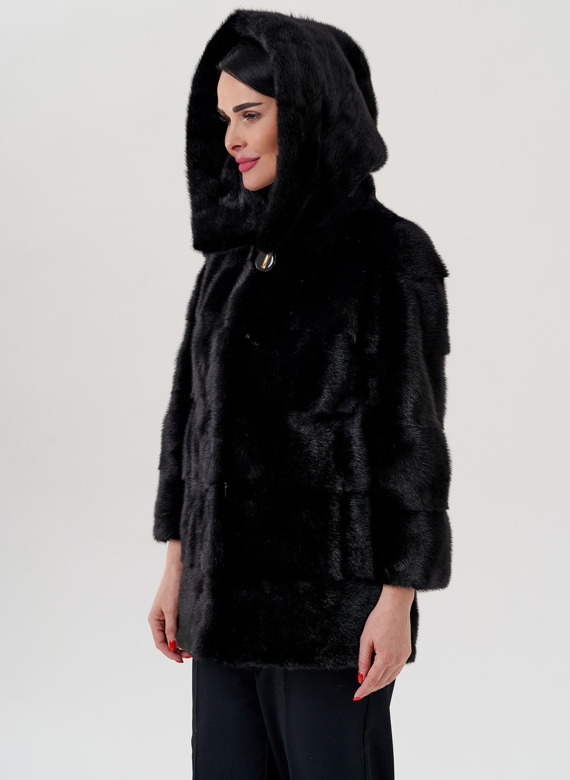 Шуба из норки