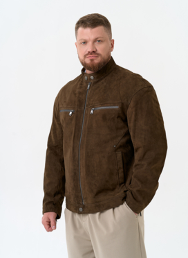 Мужская куртка из натуральной замши