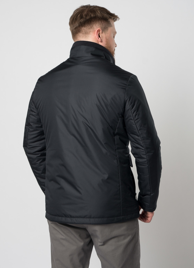 Мужская утепленная куртка синего цвета модель № GRADO универмаг малина