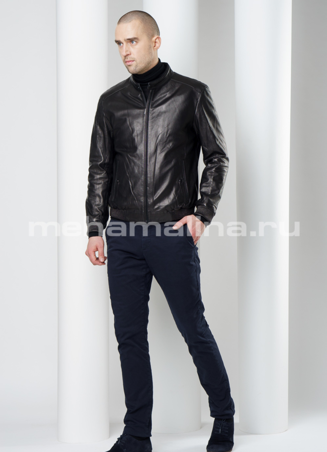 Куртка на резинке  модель № KP-208 универмаг малина