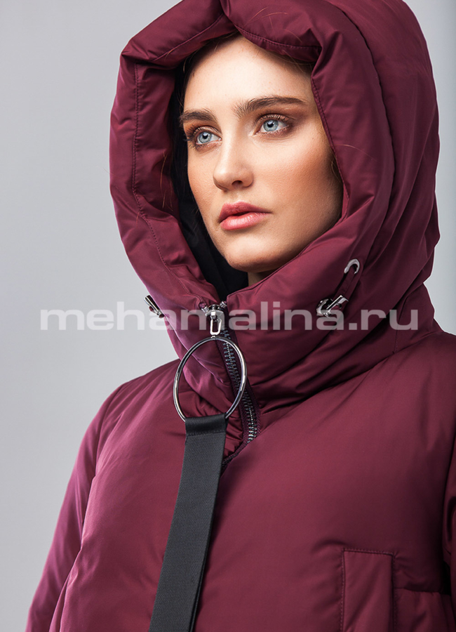 Зимний пуховик Clasna модель № П-183 универмаг малина