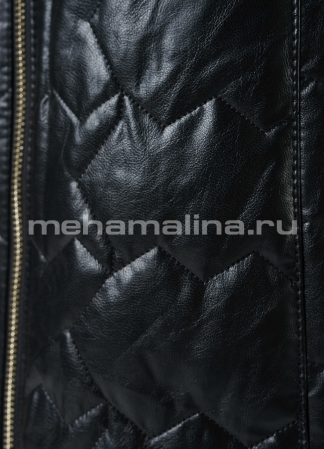 Утепленная куртка модель № K-425 универмаг малина