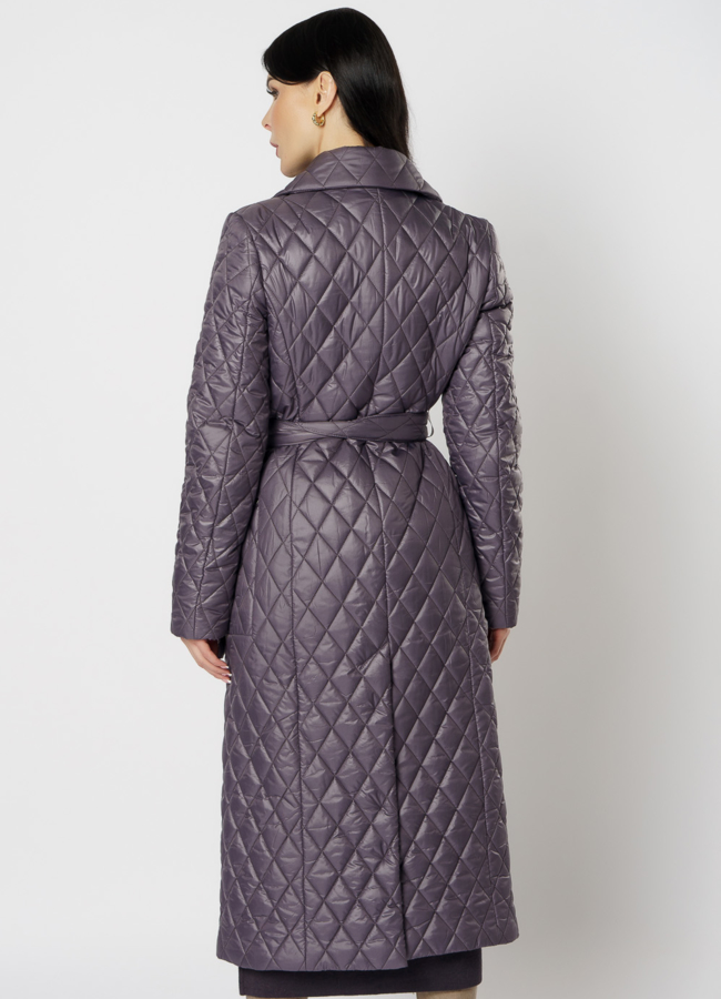 Женское пальто из плащевой ткани модель № 17785 универмаг малина