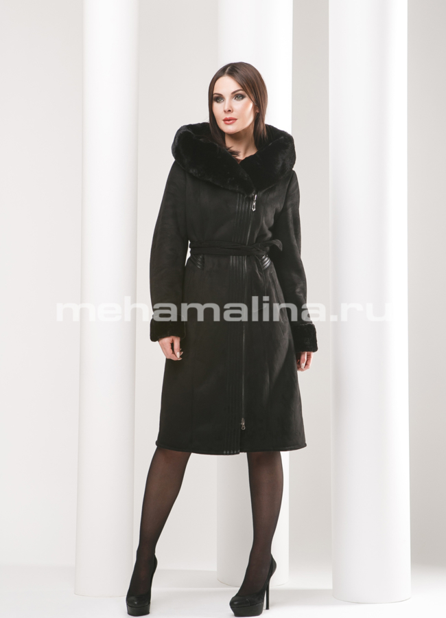 Дубленка из эко кожи модель № D-164 в рассрочку