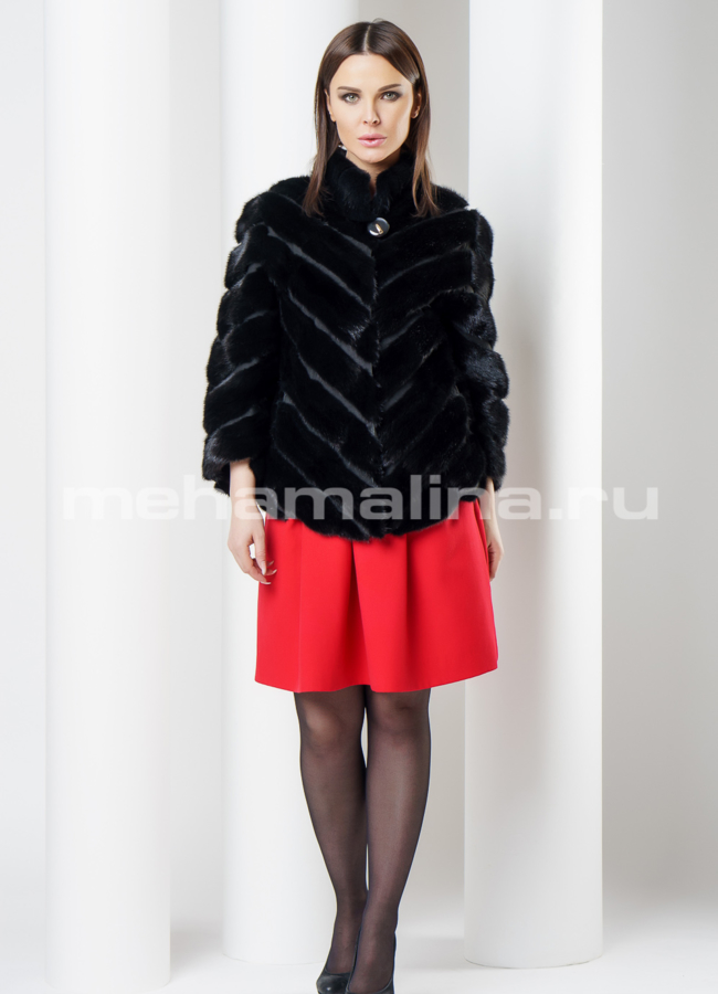 Норковый жакет модель № M-151 в кредит