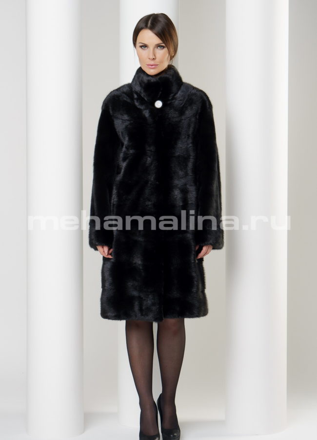 Норковая шуба  модель № S-580 в рассрочку