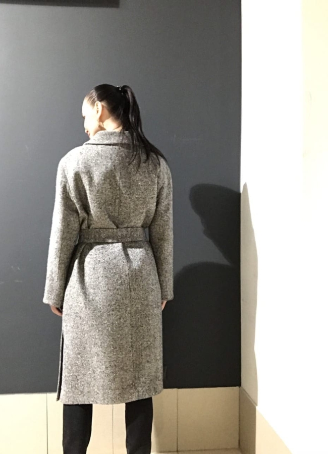 фото Пальто из твида модель № 356