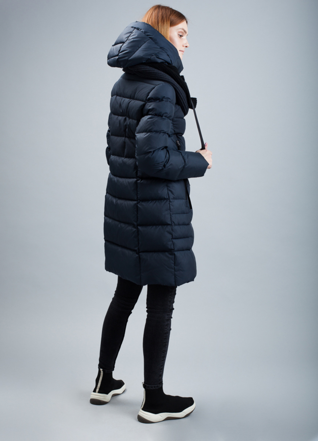 фото Пуховик женский на биопухе модель № П-318