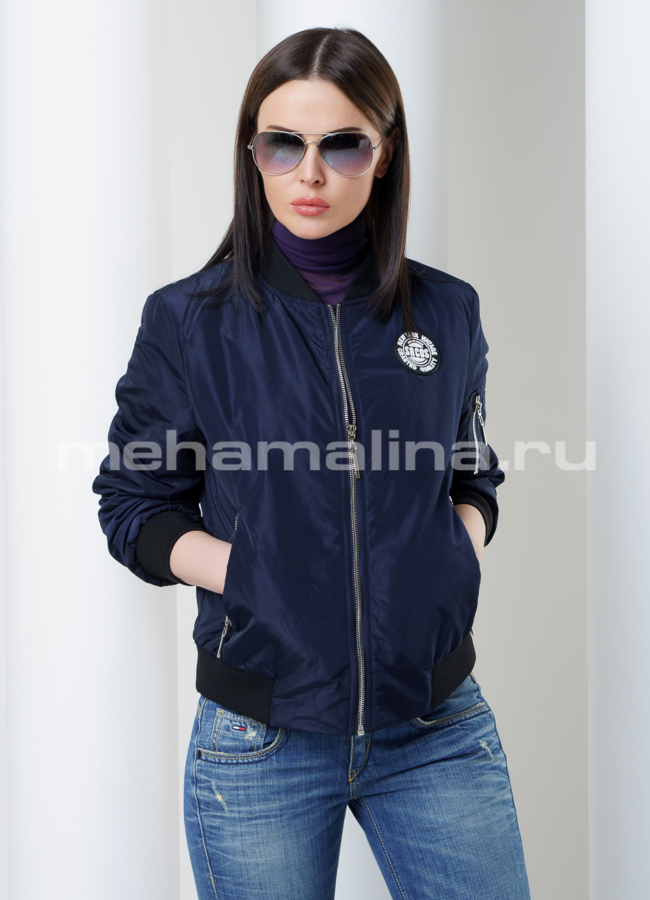 Бомбер модель № PK-20 меха малина