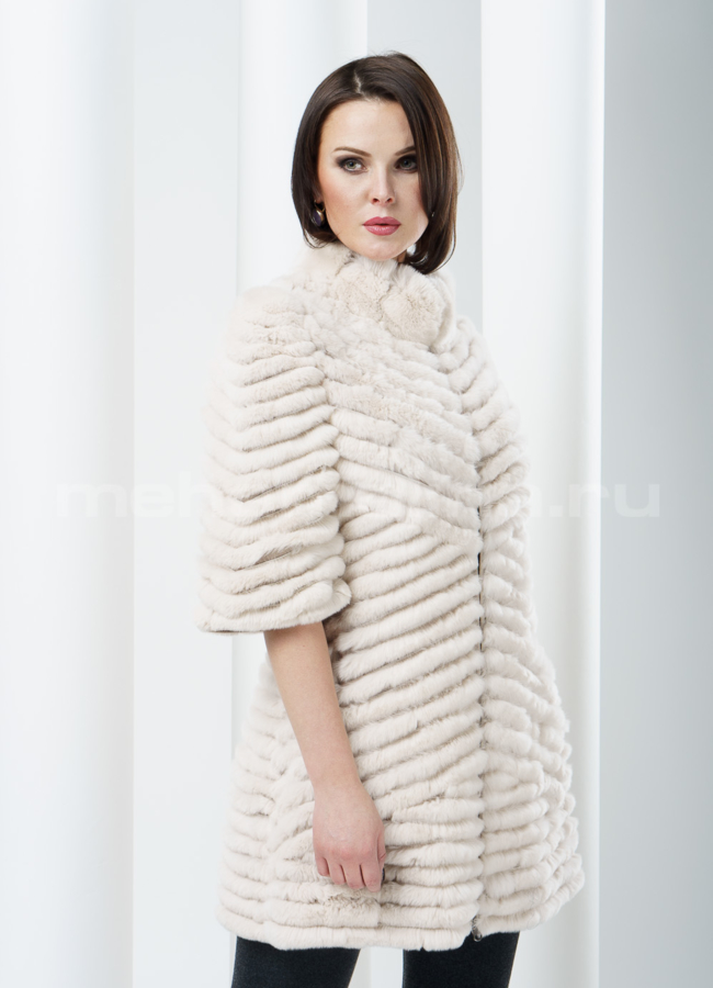 фото Жакет Rex удлиненный, цвет пудра модель № M-39