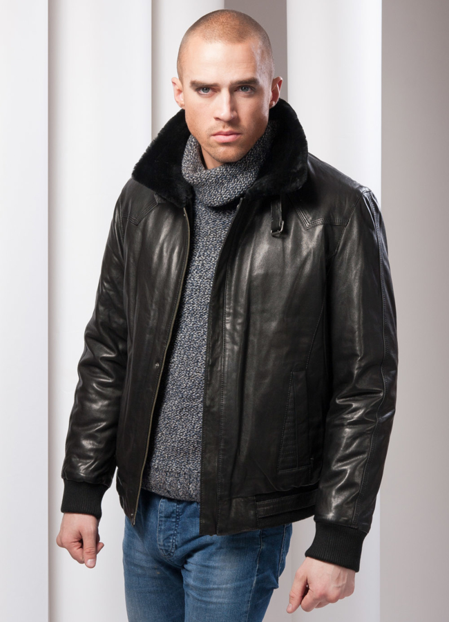 Дубленка мужская модель № DM-44 в кредит