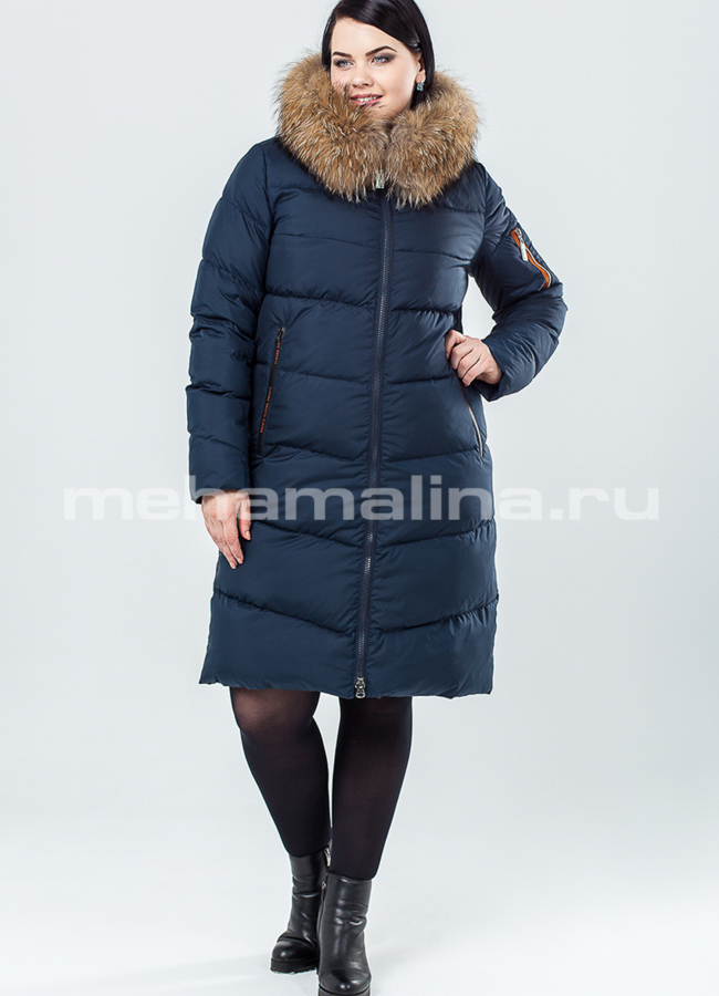 Пуховик зимний женский модель № П-275 в кредит