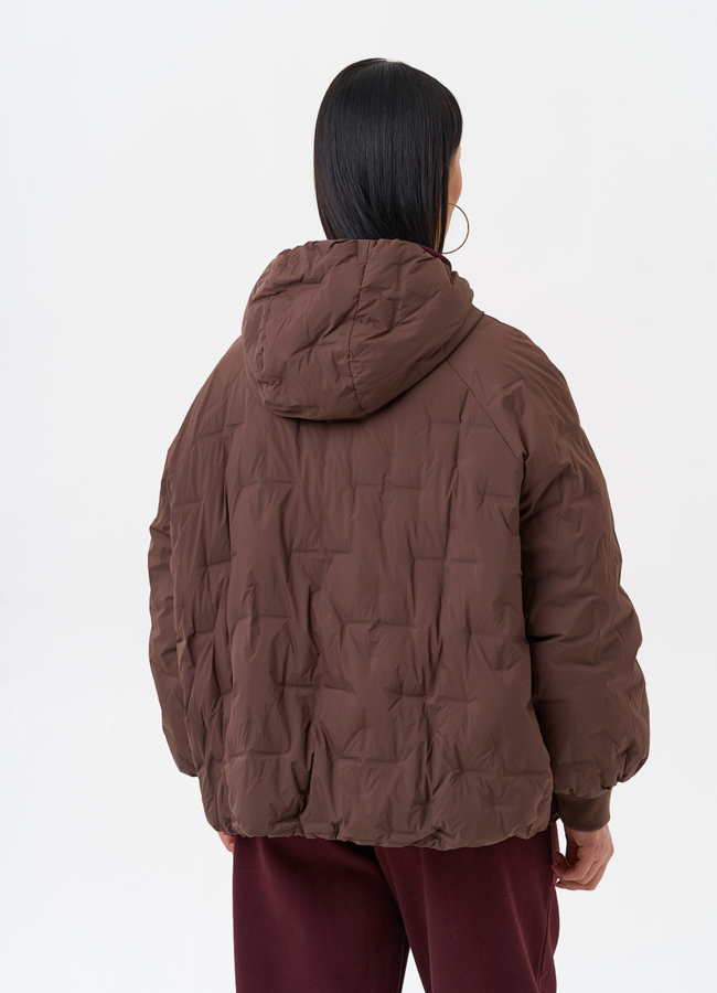 фото Женская куртка с капюшоном  модель № 29883