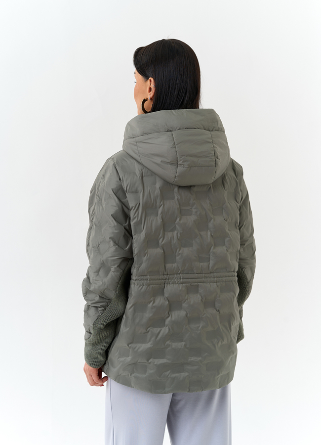 фото Женская куртка с капюшоном  модель № 32566