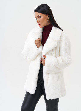 Шуба из меха кролика Шуба из меха кролика