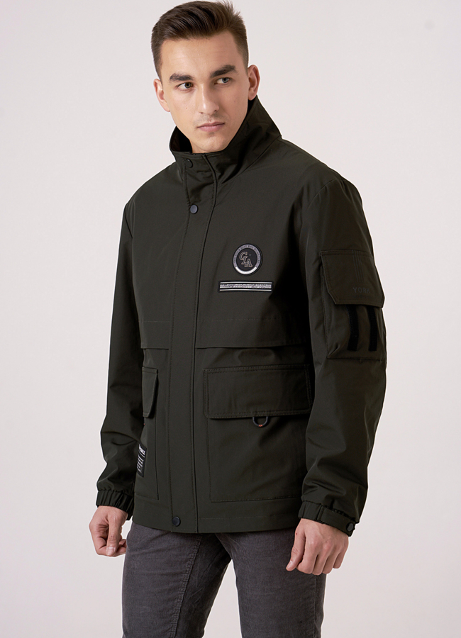 Парка с отделкой из енота модель № 387 универмаг малина