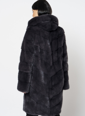 Норковая шуба - баллон