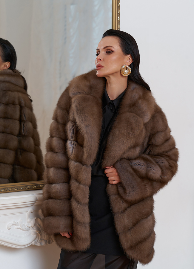 Шуба из куницы модель № 26265 универмаг малина Шуба из куницы модель № 26265 универмаг малина