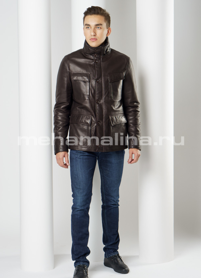 Натуральная дубленка модель № DM-118 в рассрочку