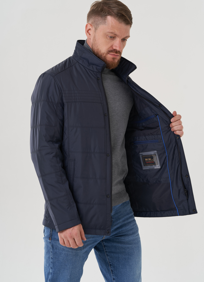 Куртка мужская с воротником стойка модель № 82284 универмаг малина